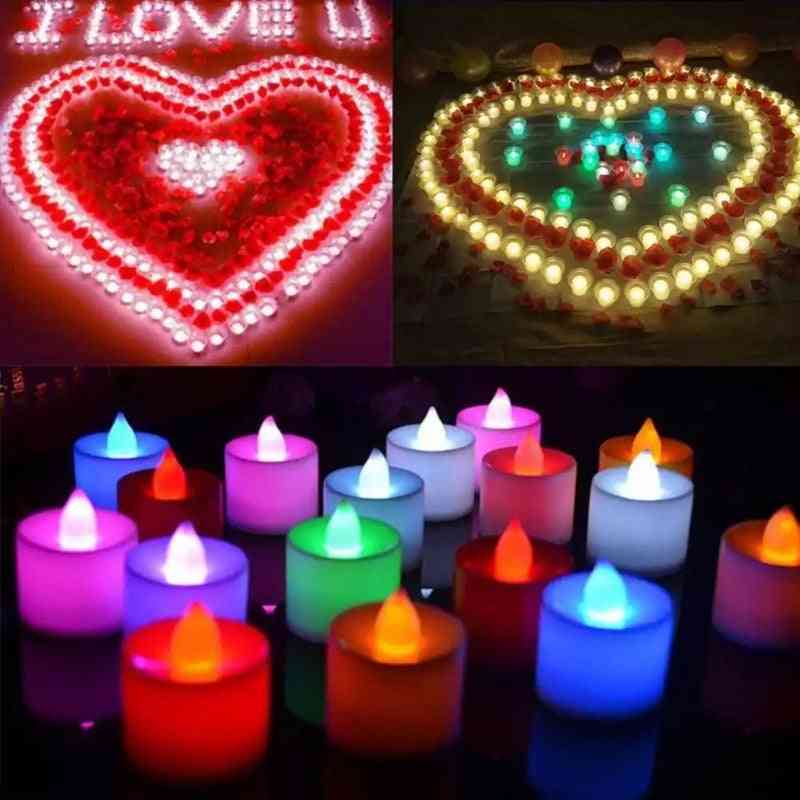 Electronic Candle Tea Light Battery Powered Romantic Lights