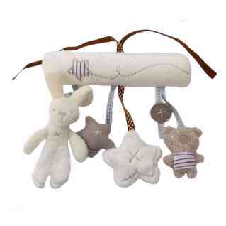 Baby Infant Hand Bell Rattles Hanging Bed Safety Seat