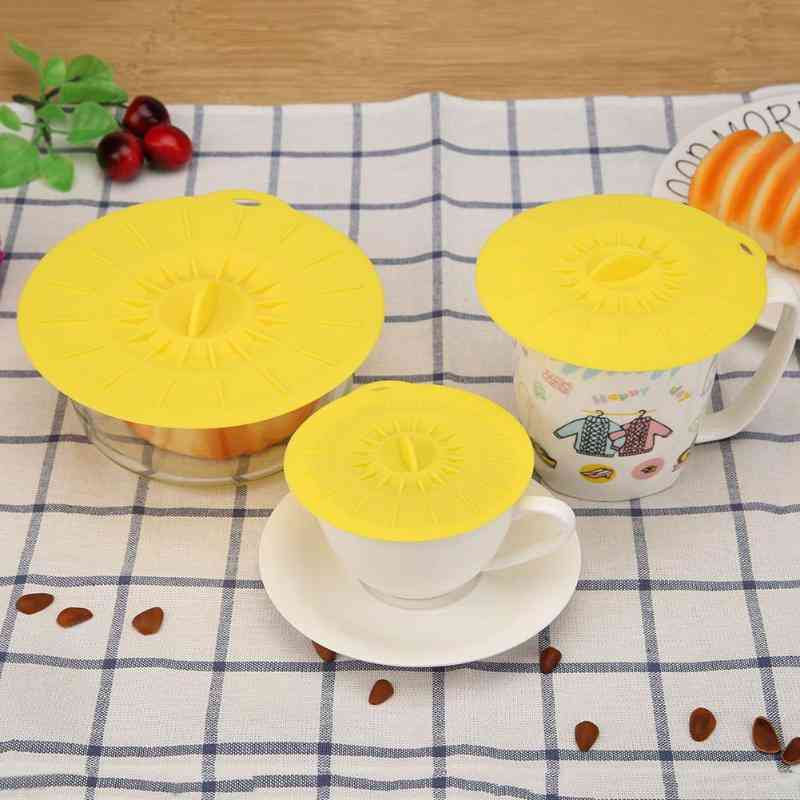 Silicone Cup Lid Anti-dust Bowl Cover