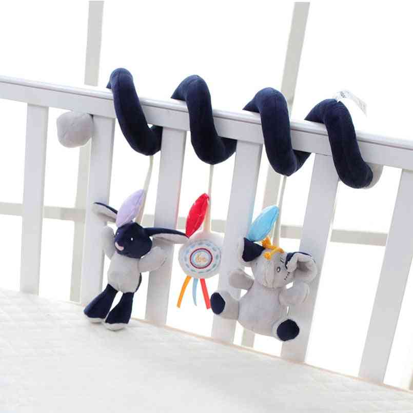 Spiral Baby Rattles Educational Towel