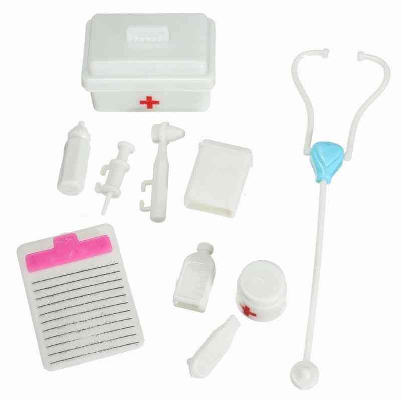Mini Plastic Simulation Medicine Box Pretend Doctor Toy