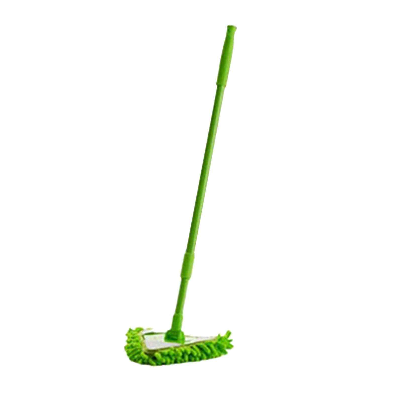 Dust-removing Rotate Without Dead Angle Telescopic Rod Housework Cleaning Mop