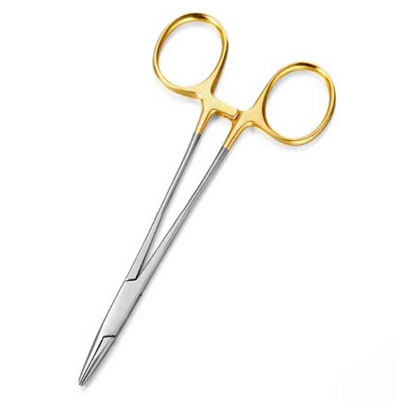 Double Eyelids Embedding Surgical Tools Gold Handle
