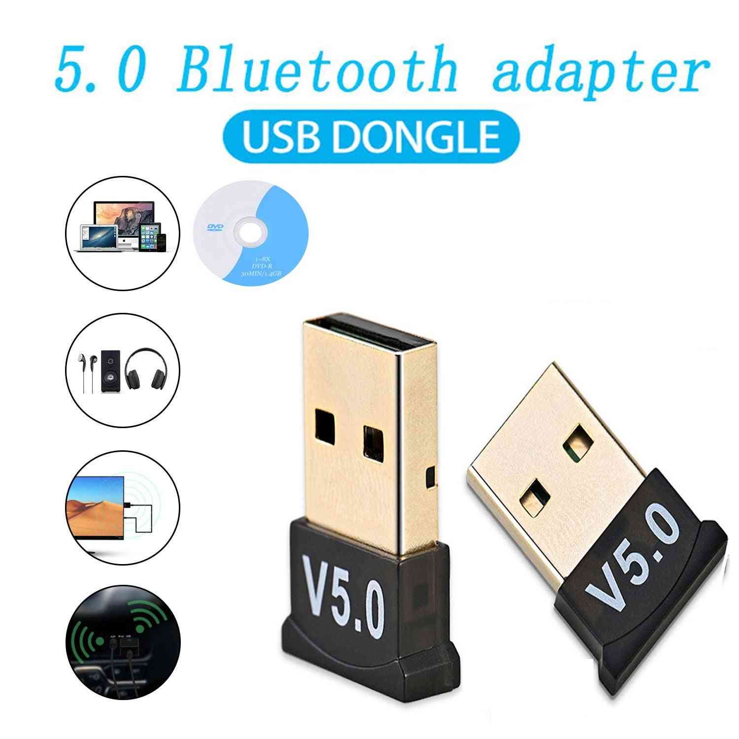 Usb Bluetooth Adapters 5.0  Data Dongle Receiver