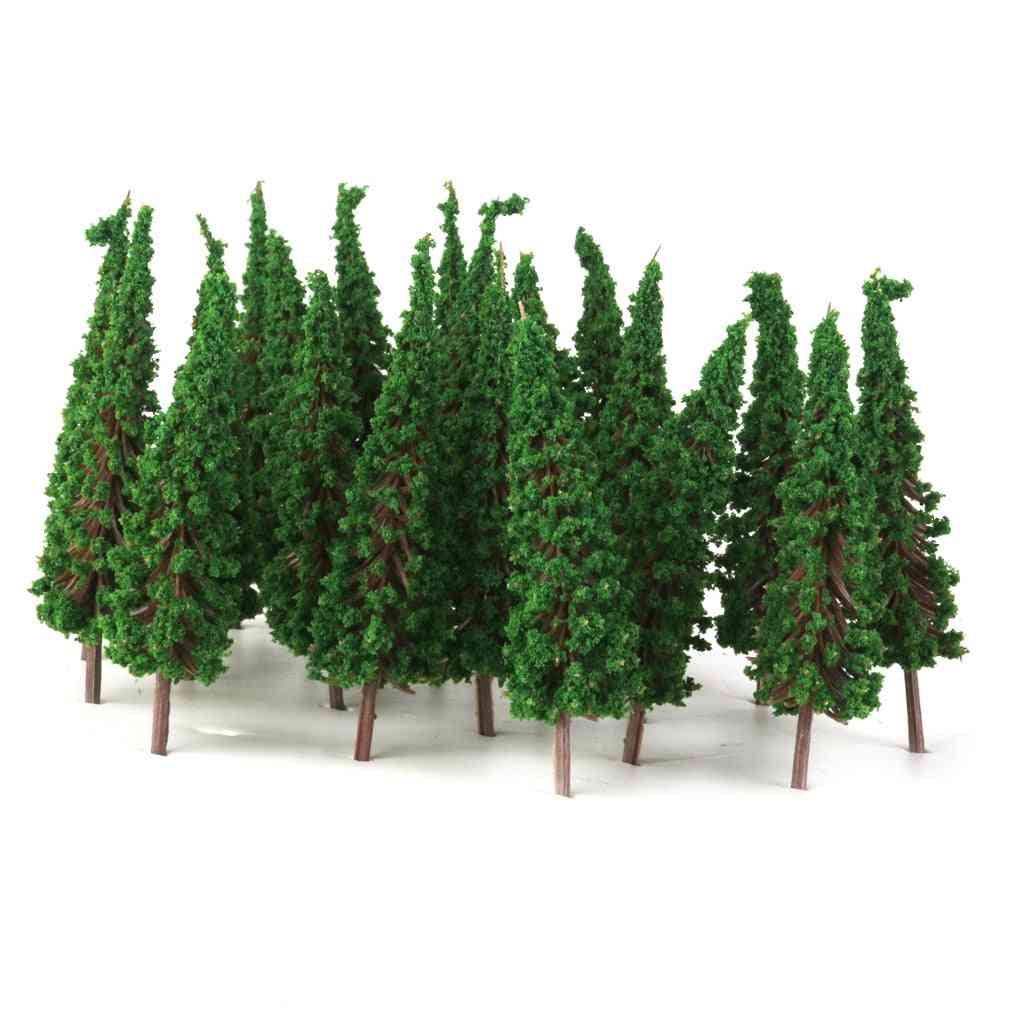 Ho Scale Cedar Model Trees Train