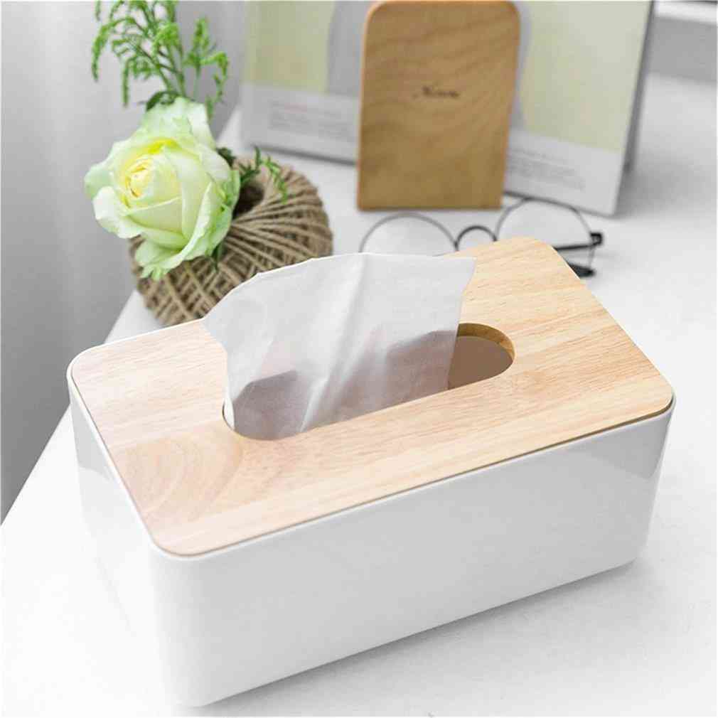 Wooden Tissue Box Environmental Protection