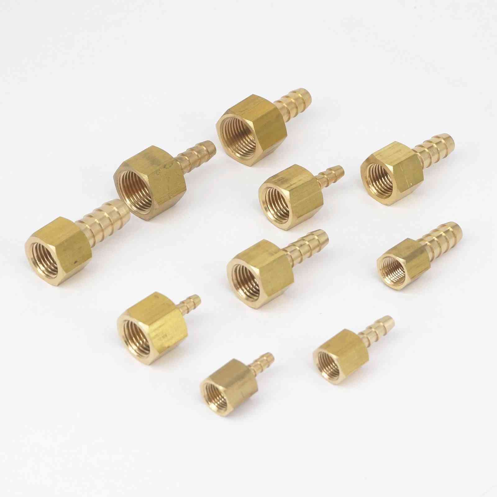 Hose Barb Tail Brass Fuel Fittings Connectors Adapters