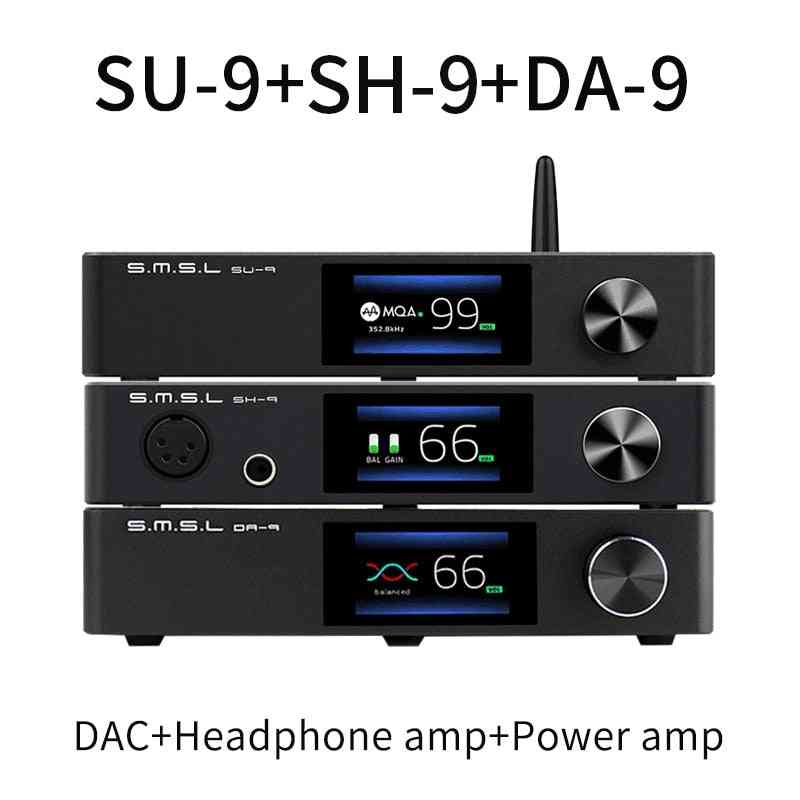 Su-9 Decoder + Smsl Sh-9 Headphone Amplifier