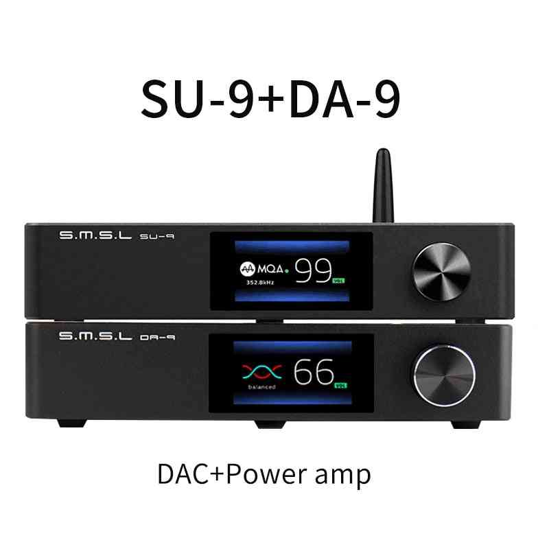 Su-9 Decoder + Smsl Sh-9 Headphone Amplifier