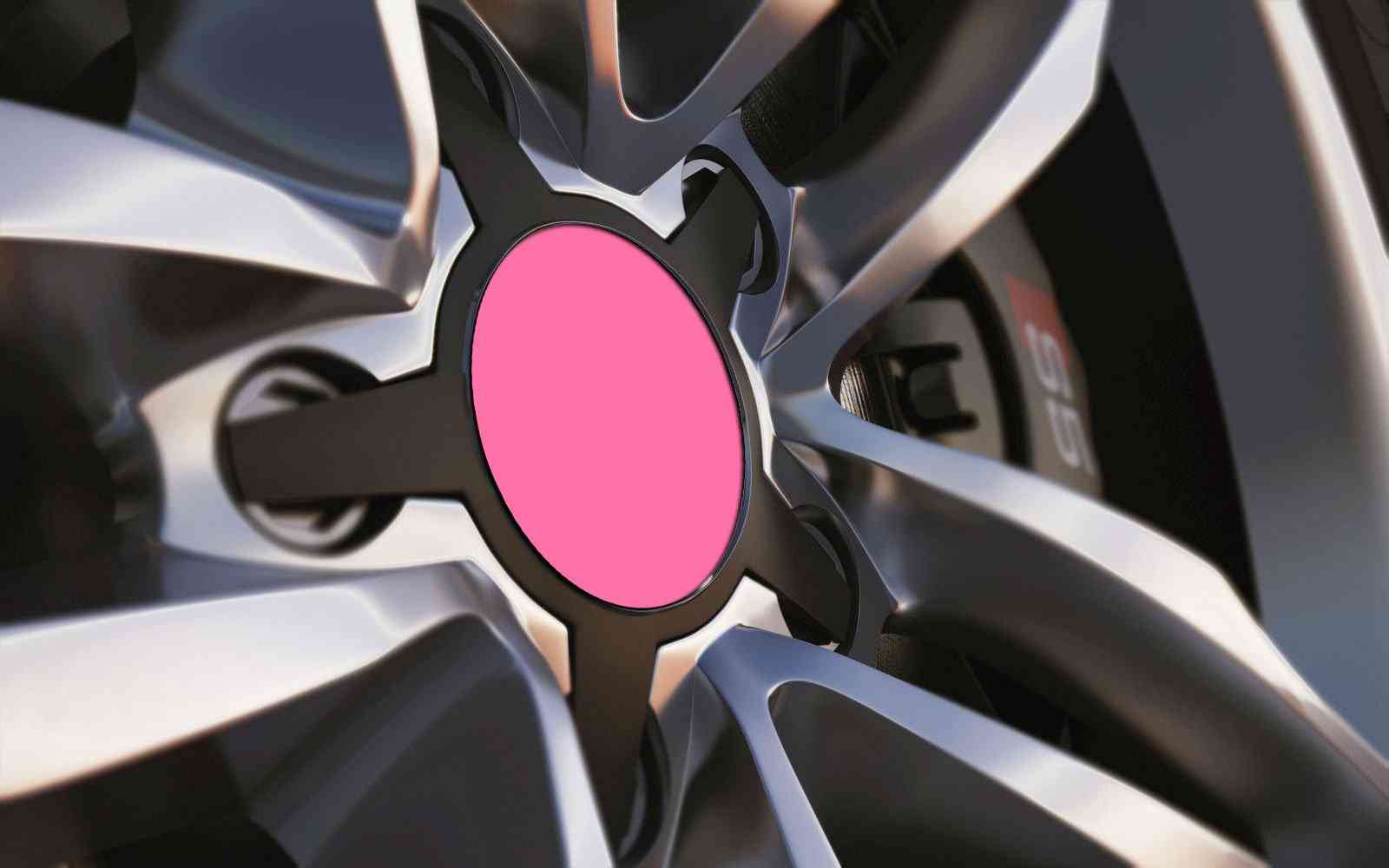 Standard Universal Fit 57mm Alloy Wheel Centre Cap Badges 20 Colours