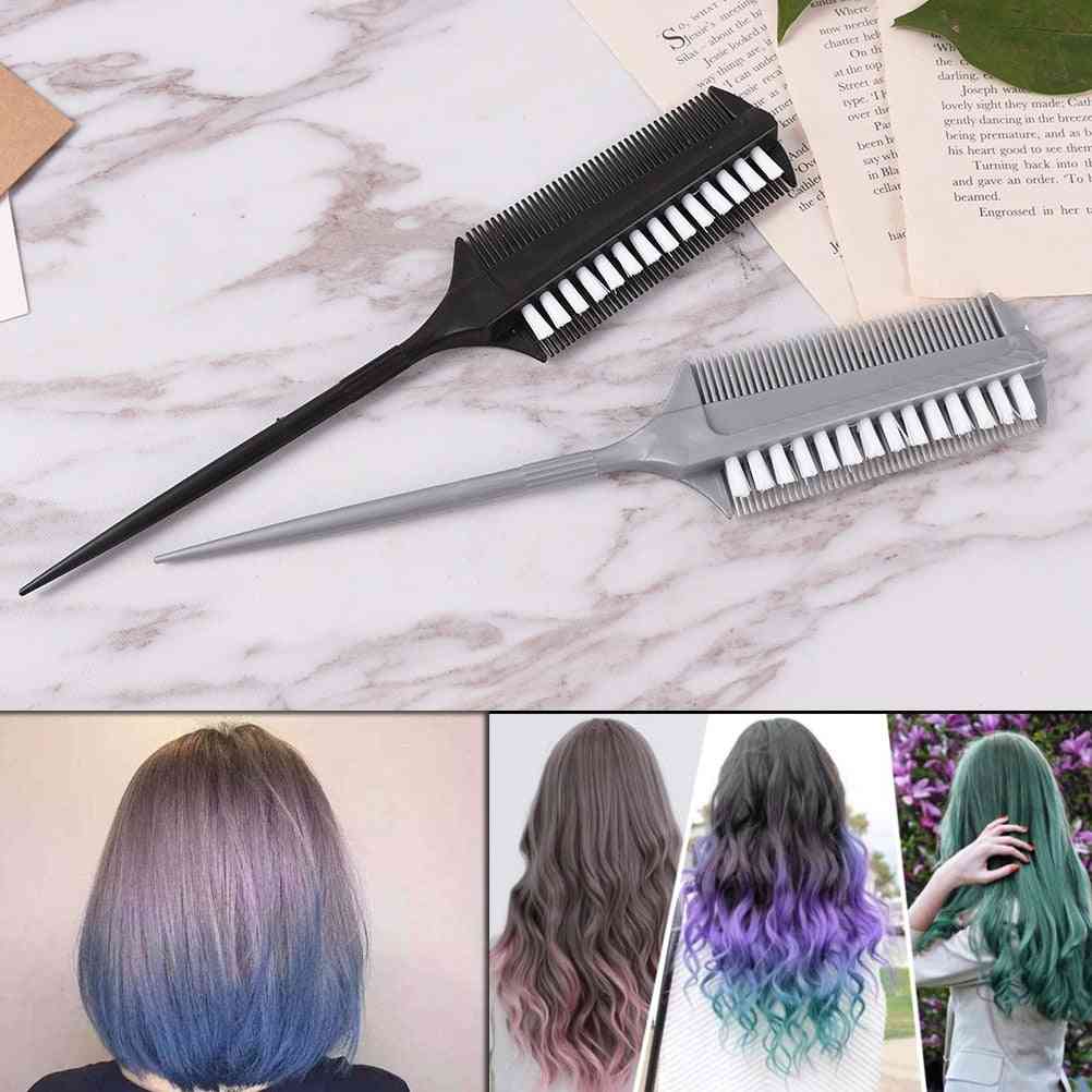 Professional Hairdressing Double Side Hair Color Brushes