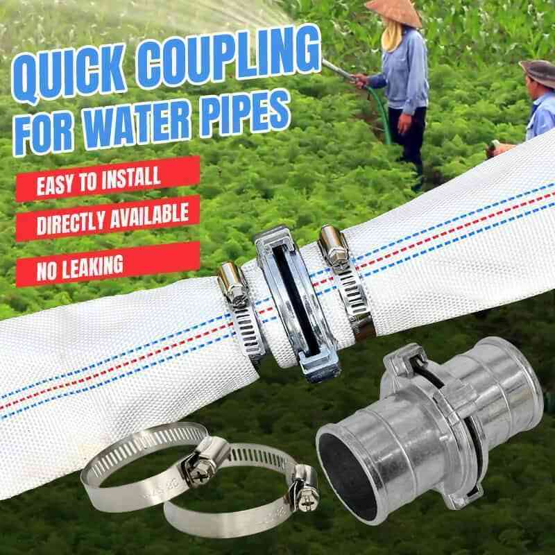 Quick Coupling For Water Pipes