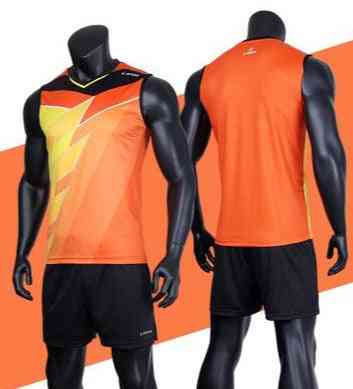 Professional Men Sleeveless Jersey Volleyball Suit/sets