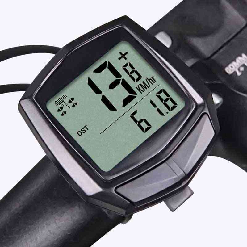 Waterproof Wired Digital Bike Ride Speedometer