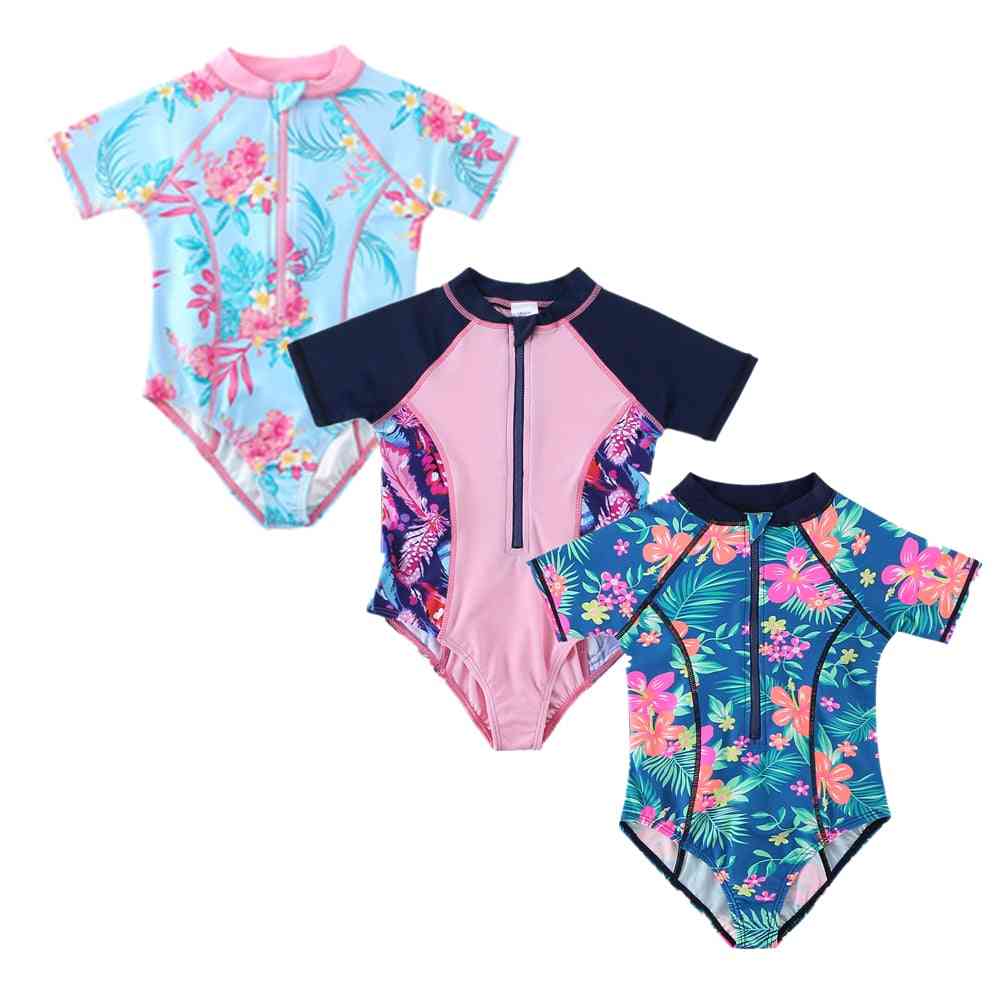 Cute Baby' Swimwear Short Sleeves Suit