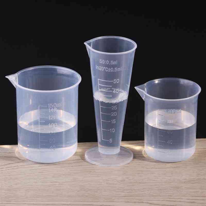 Measuring Cup Labs Plastic Graduated Beakers