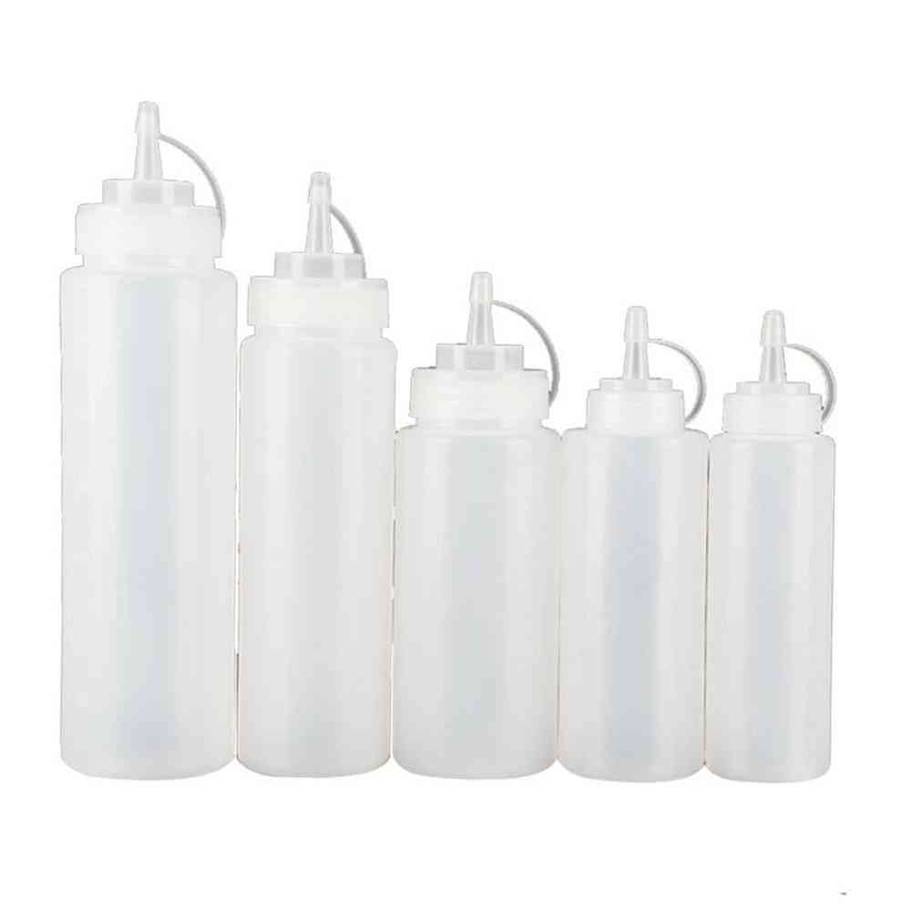 Squeeze Condiment Bottles With On Cap Kids