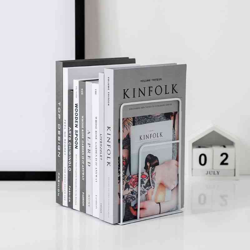 Rectangle Bookends Book Stand