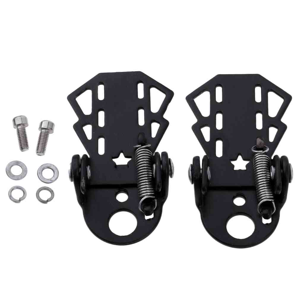 Bike Pedals Rear Seat Foldable Footrest Pedals