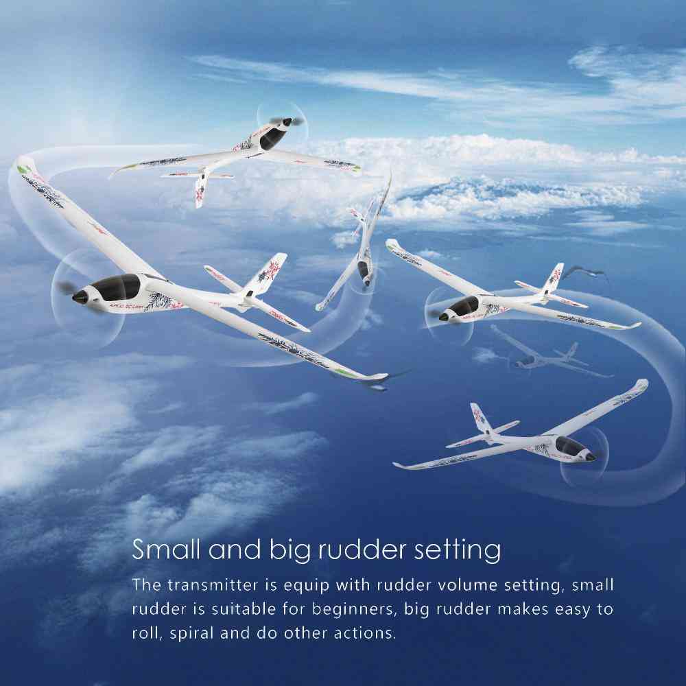 A800 4ch 780mm 3d6g System Rc Glider Airplane