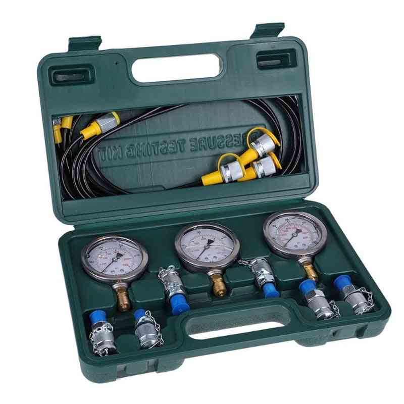 Portable Excavator Hydraulic Pressure Test Coupling Kit
