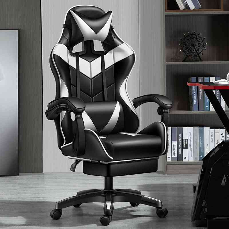 Boss Office Chair Pink Gaming Chair Lol Professional Gamer Chairs  Ergonomic Computer Armchair Lift Swivel Chair With Footrest