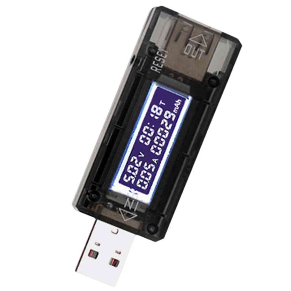Usb Current Voltage Capacity Tester