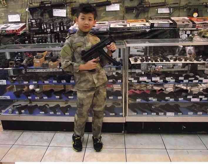 Atacs børn bdu spejderuniformer 90cm-150cm høje yngre uniformer camoflouage børneuniformer