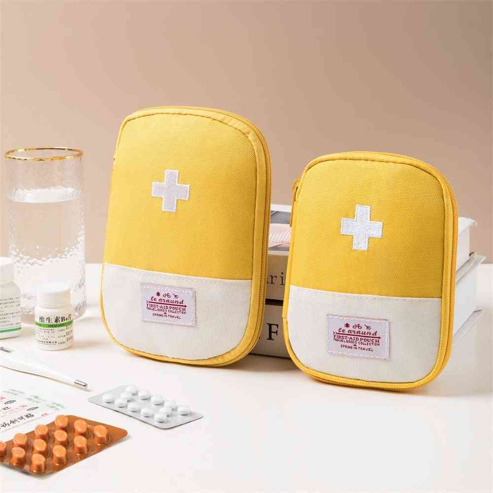 Portable Medicine Bag First Aid Kit Medical Emergency Kits
