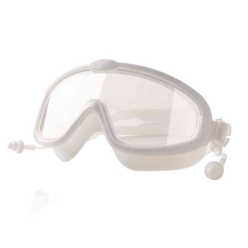 Utendørs svømmebriller øreplugg 2 i 1 sett