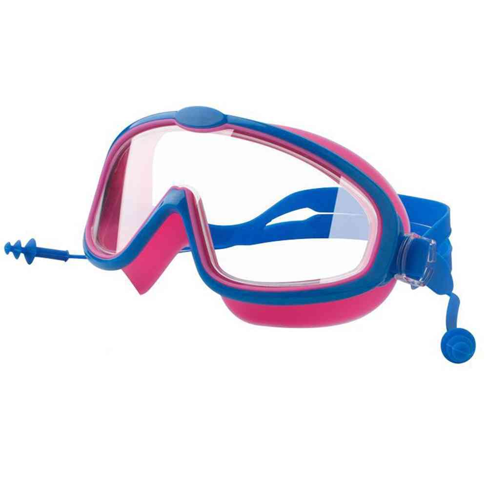 Outdoor Swim Goggles Earplug 2 In 1 Set
