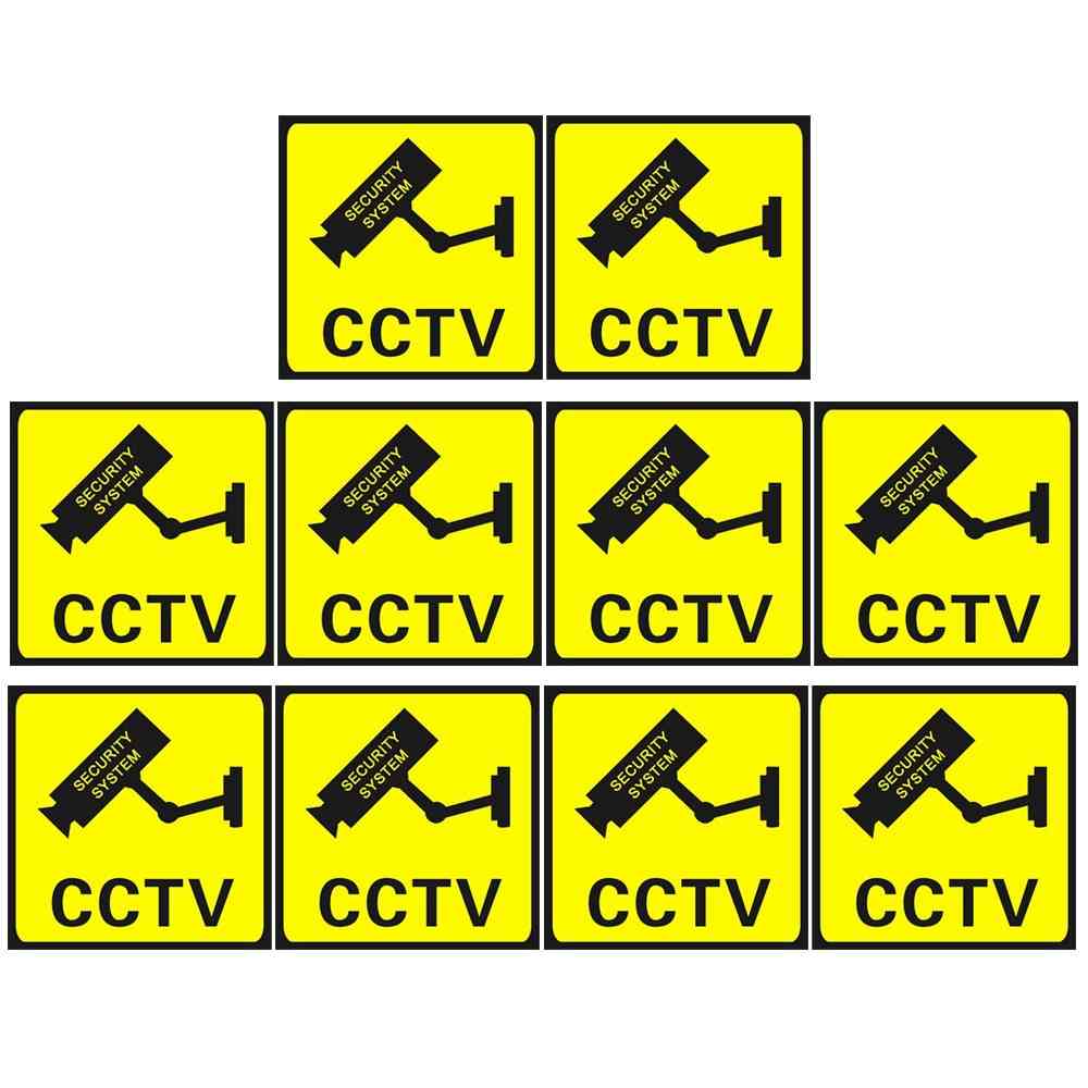 Solskyddsklistermärken för videokameraövervakning