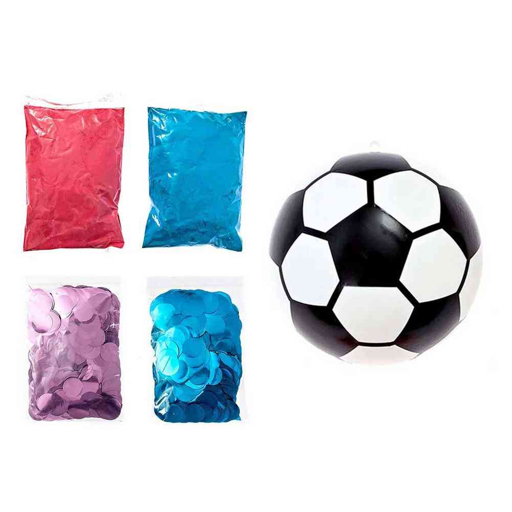 Gender Reveal Football Baby Reveal Soccer With Powder