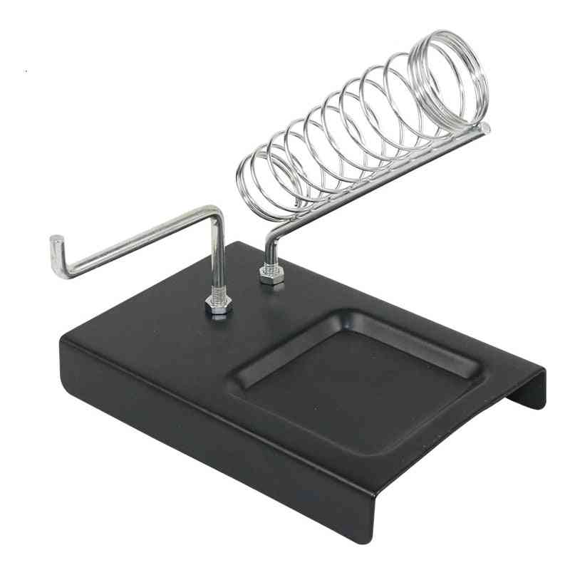 Electric Soldering Iron Stand Holder With Welding Cleaning Sponge Pads