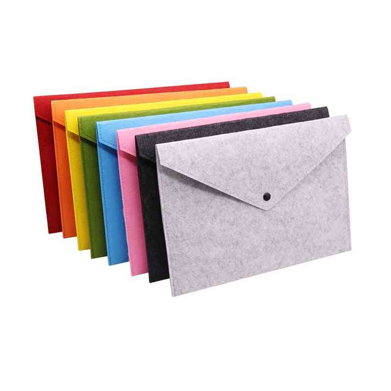 A4 Big Capacity Document Bag, Business Briefcase File Folders