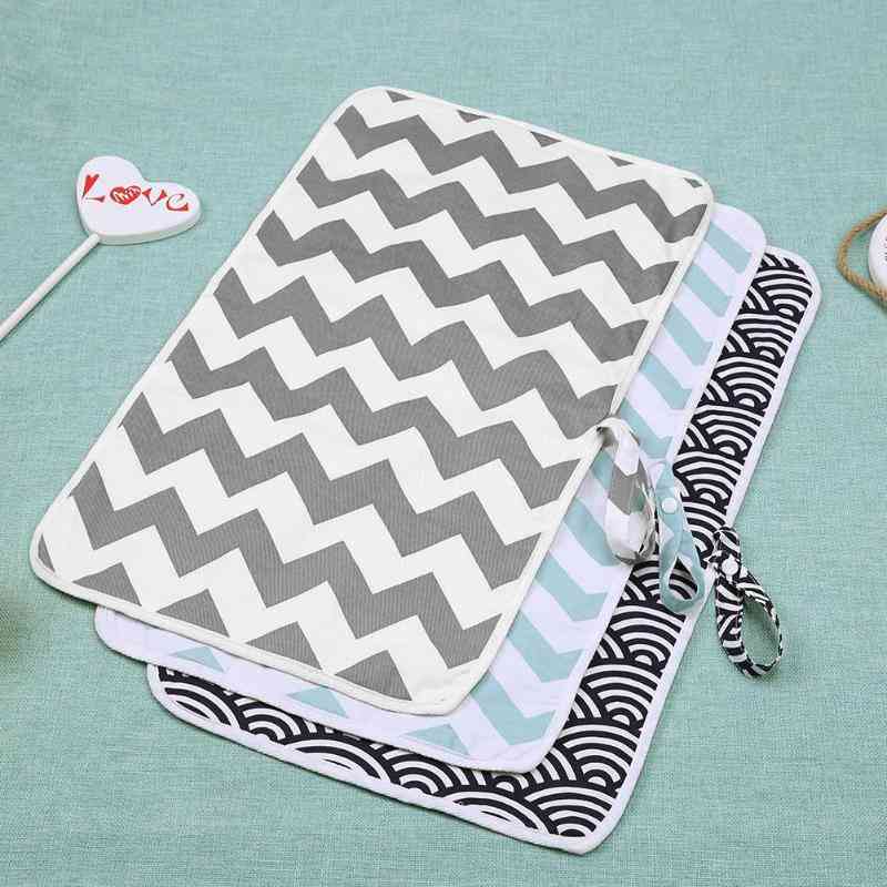 Washable Compact Travel Nappy Diaper Changing Mat