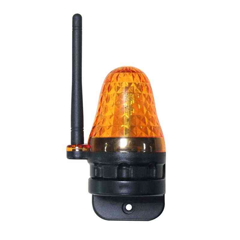 Universal 12v 18v 24v 110v 220v Ac/dc Led Light Automatic Garage Sliding / Swing Gate Opener Flash Alarm Lamp Blinker Safety