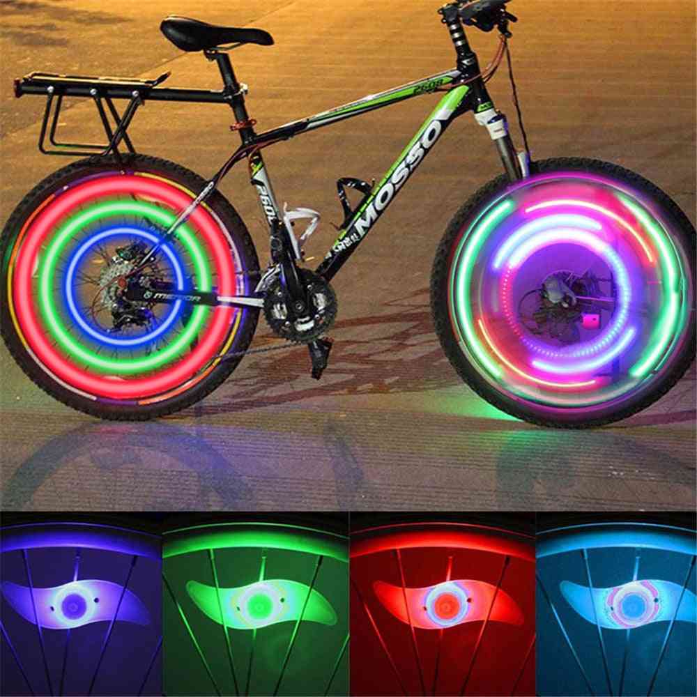 3 Lighting Mode Led Neon Bicycle Wheel Spoke Light