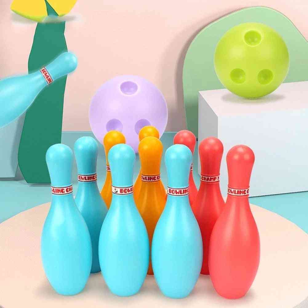 Puzzle Indoor Sports Bowling Set Traditional