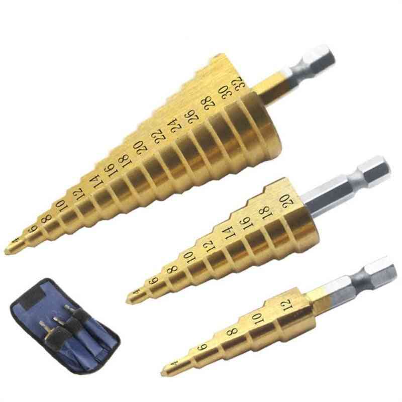 Drill Bit - Metal Wood Hole Cutter Cone Drills