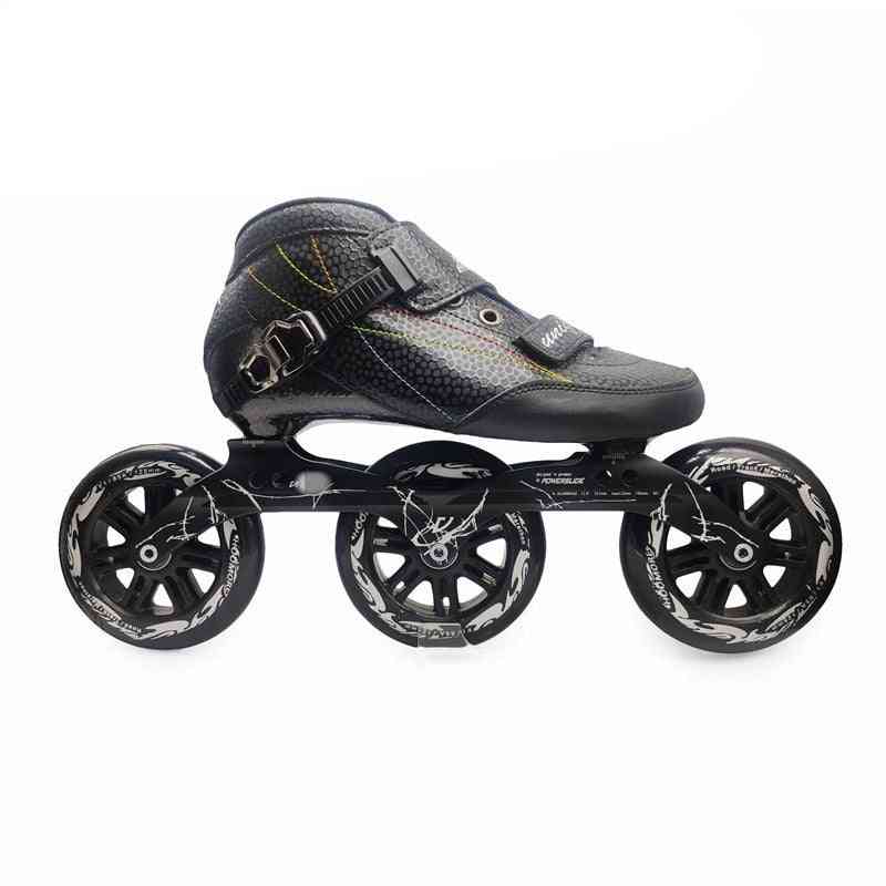 Outdoor Speed Racing Long Skates Shoes