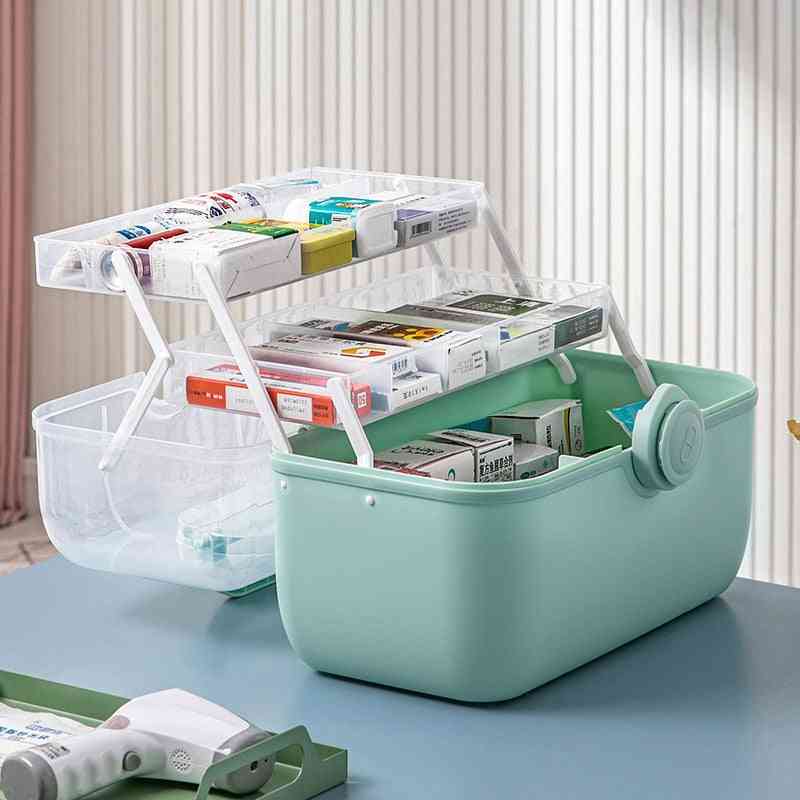 First Aid Kit, Portable Medicine Storage Box