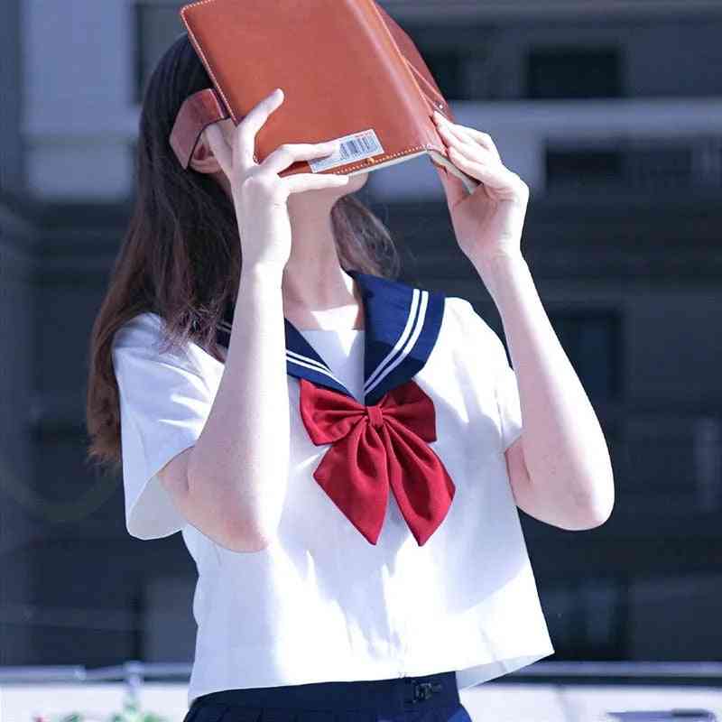 Summer Short Long Sleeve Japanese School Uniforms