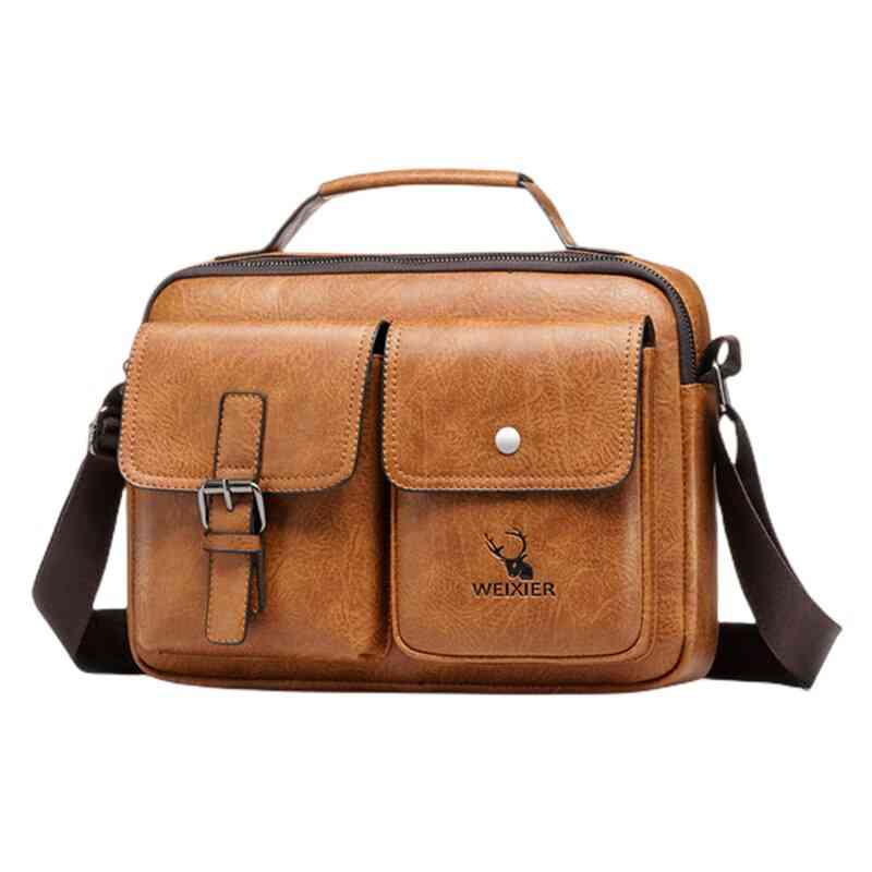 Bags Genuine Leather Handbags Shoulder Messenger Bags Casual Briefcases