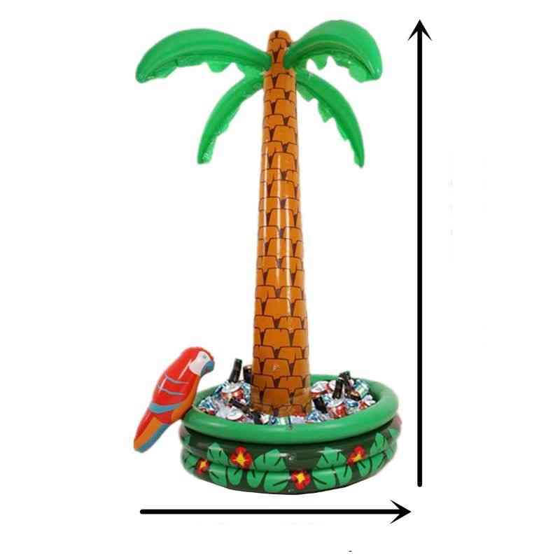 Inflatable Ice Bucket Hawaii Series Palm Tree Toy