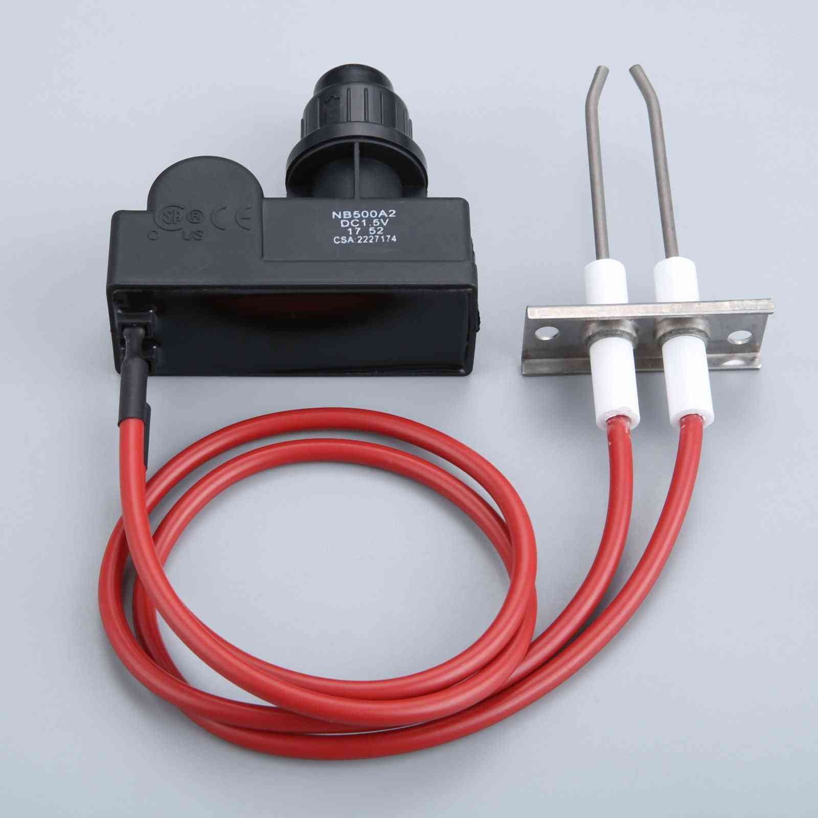 Electronic Two Outlets Igniter With High Spark Plug Wire Length Kit