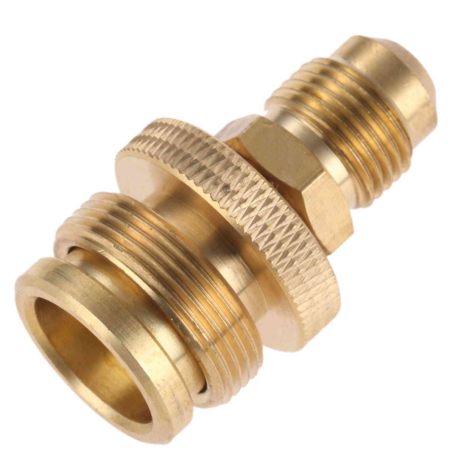 Regulator Adapter Camping Grill Stove Parts Solid Brass Connection