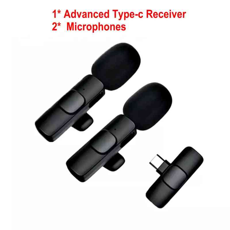 Microphone  Plug And Play Clip Wireless Mic For Iphone