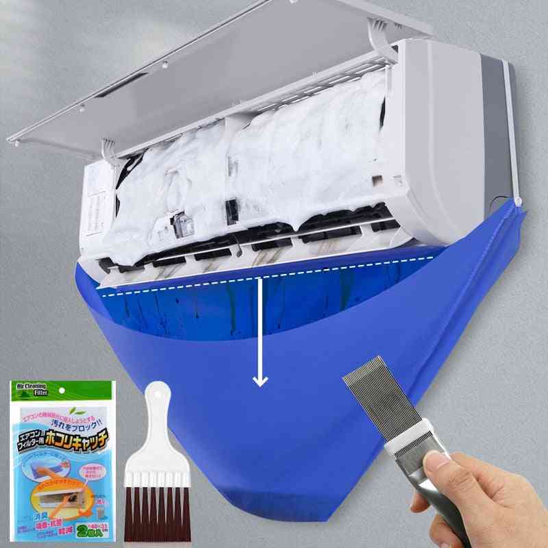 Air Conditioner Cleaning Cover Brushes Filter Net
