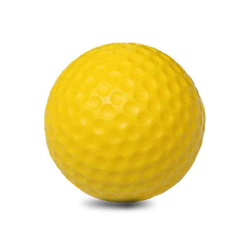 Pu Foam Golf Balls, Sponge Elastic Practice Training Balls